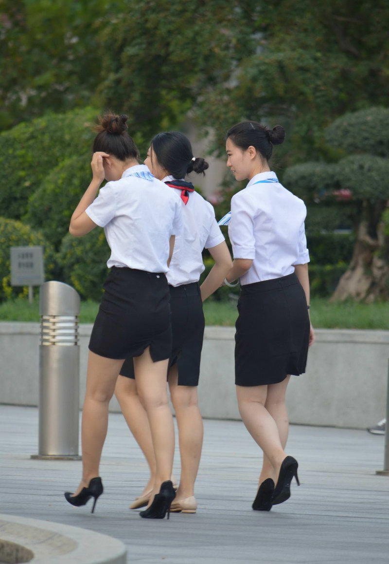 制服裙美眉们