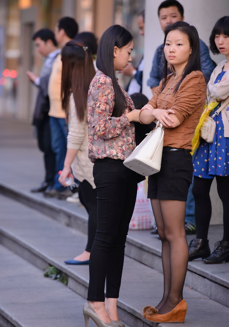 环贸广场见到的美女