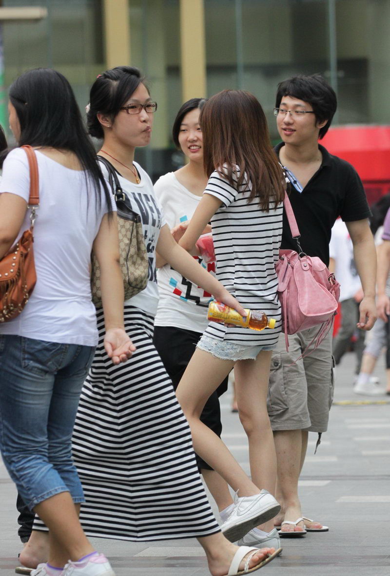 南京农业大学街拍女生