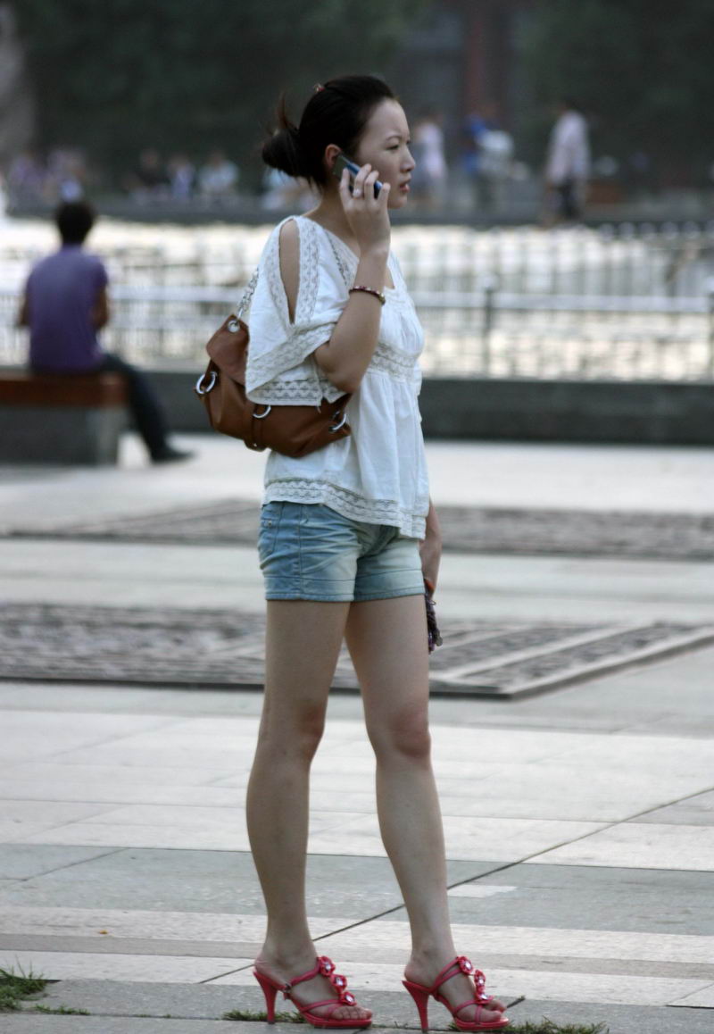 你说她是个模特吗