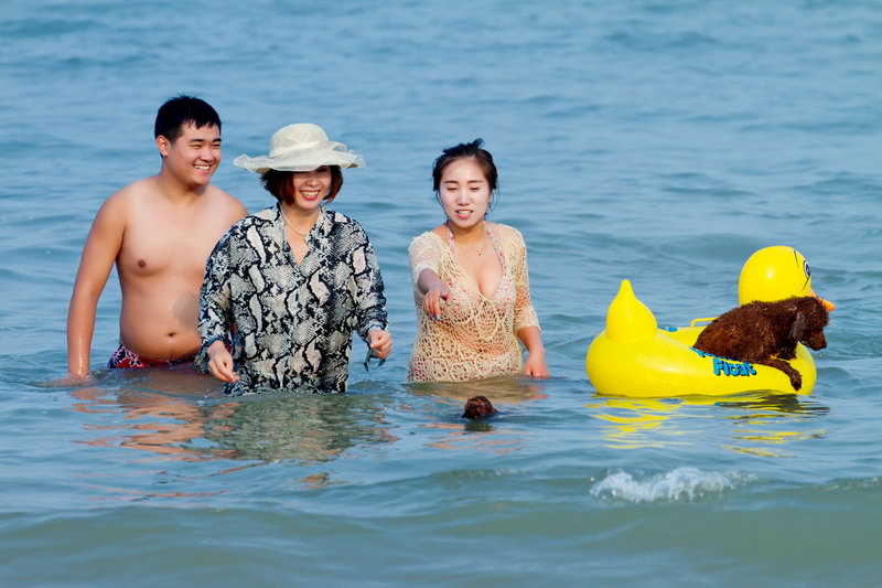 旅游的时候见到的美女姐姐