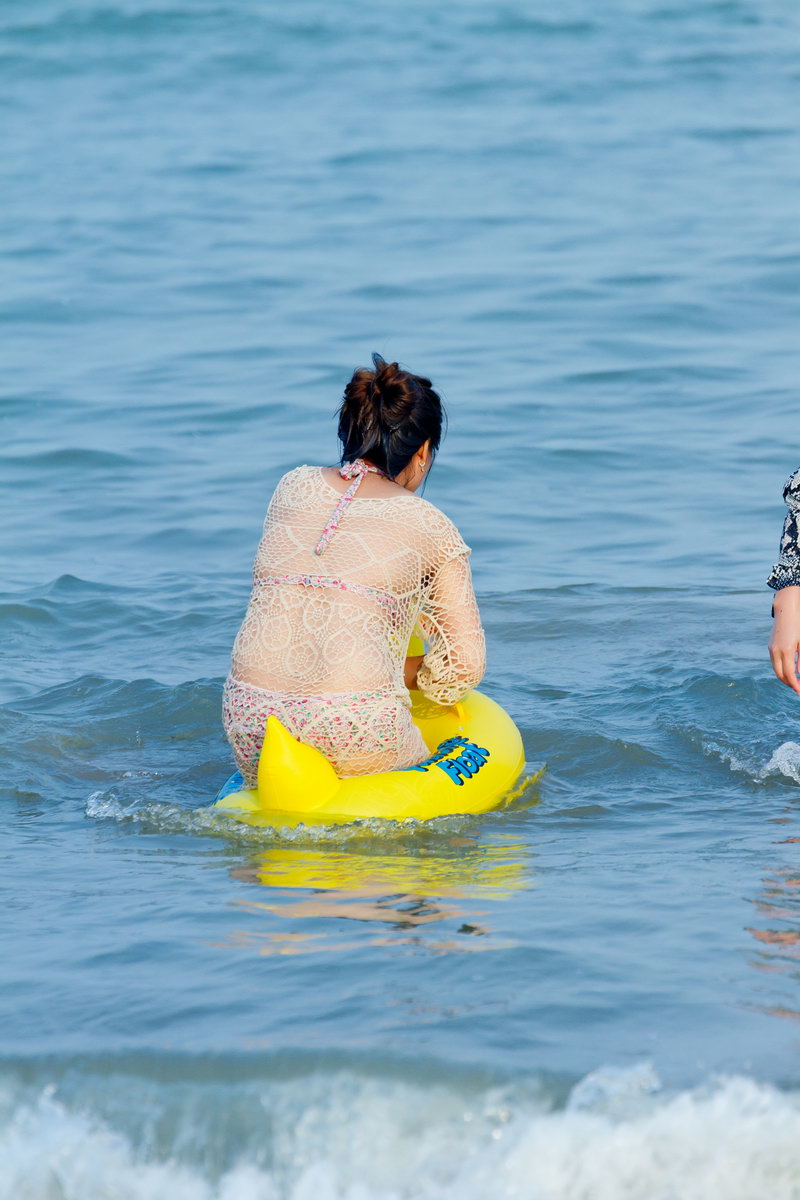 旅游的时候见到的美女姐姐