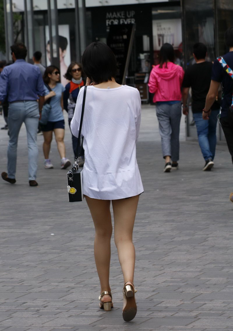 重庆街拍的美女2(1)