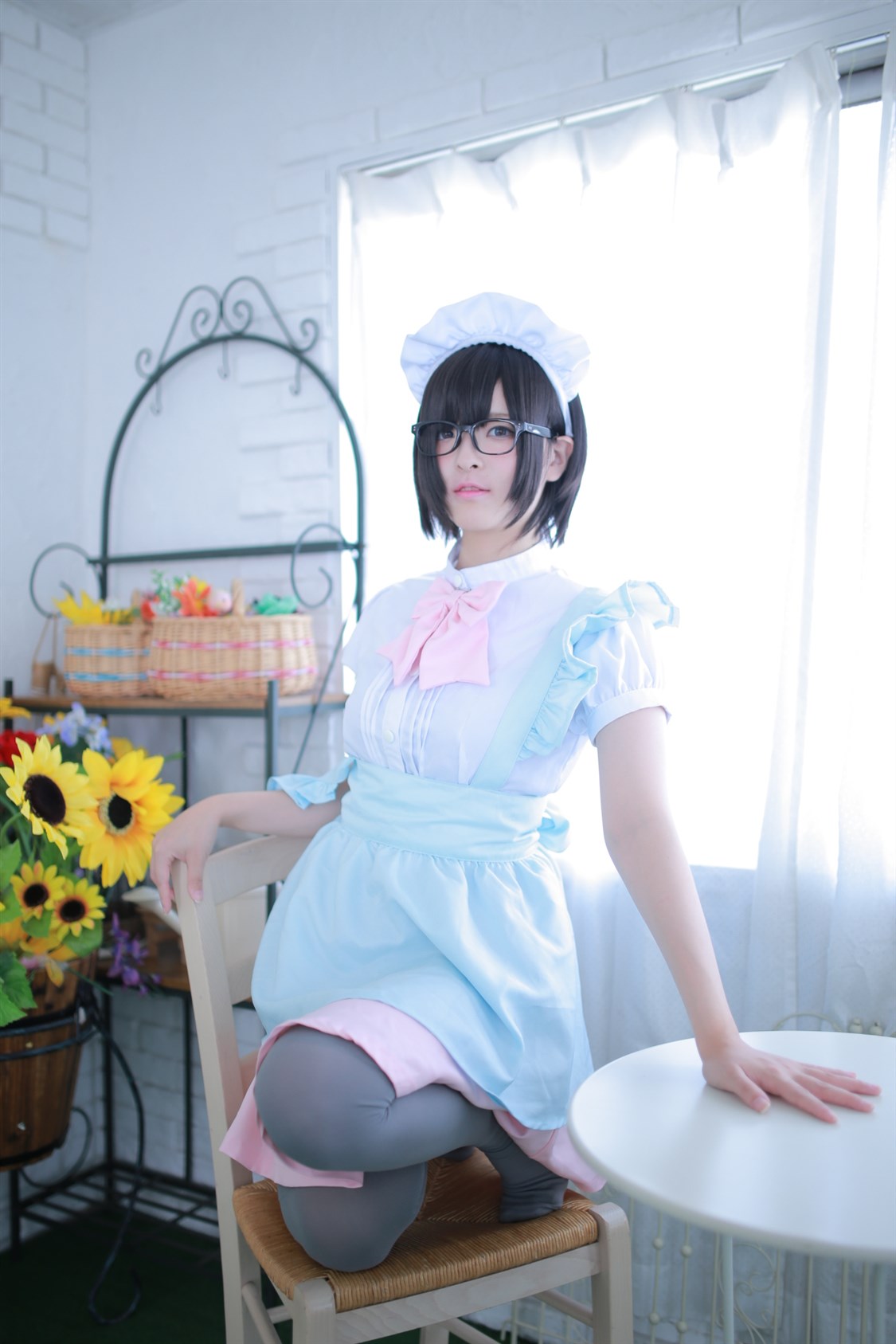 女仆装coser