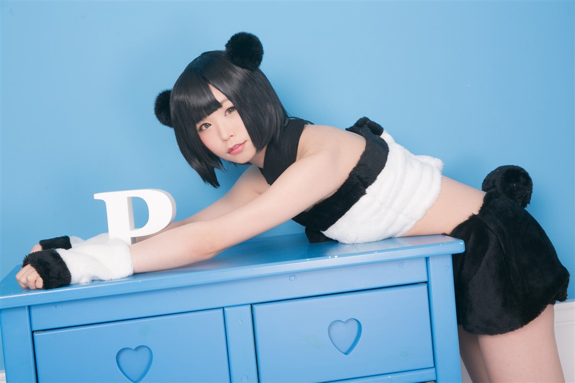 熊猫装coser