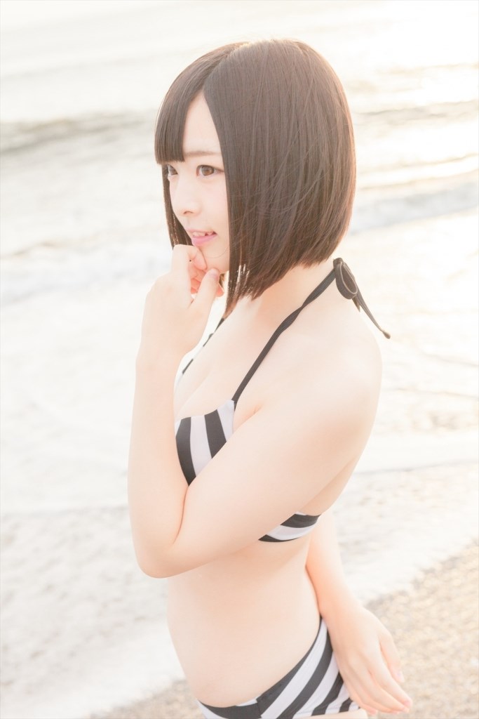 日系JK泳衣少女