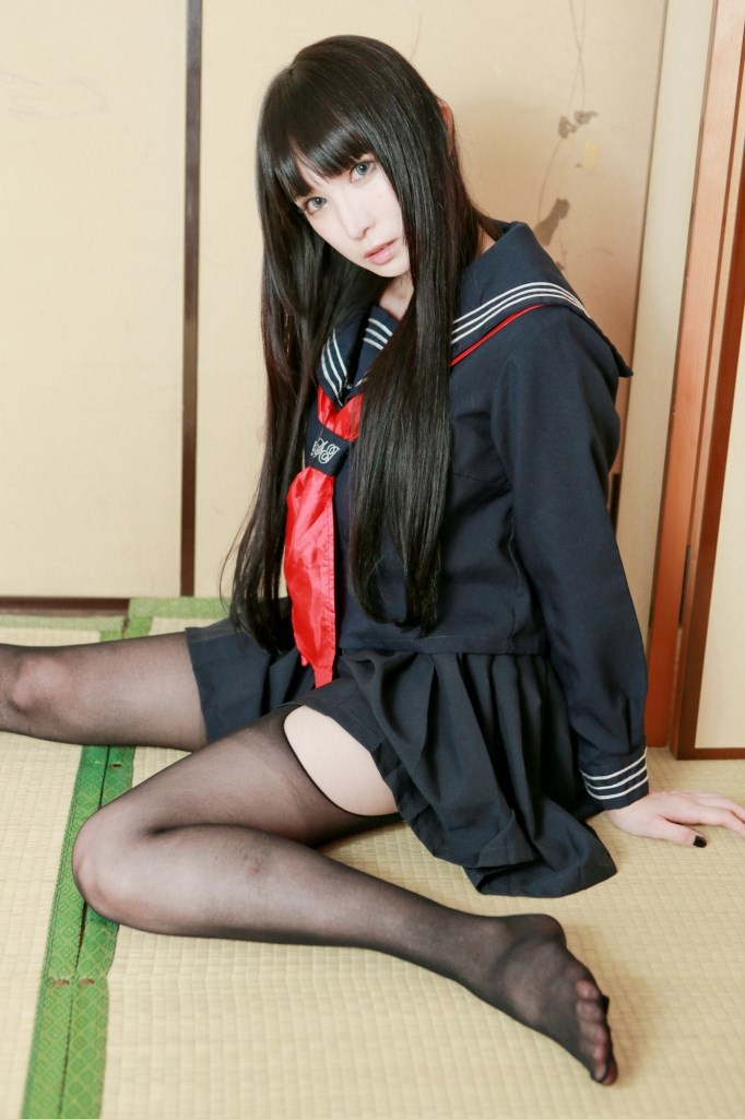 黑丝JK美少女